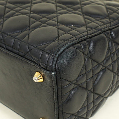 Dior Lady Dior Leather Handbag Style 94