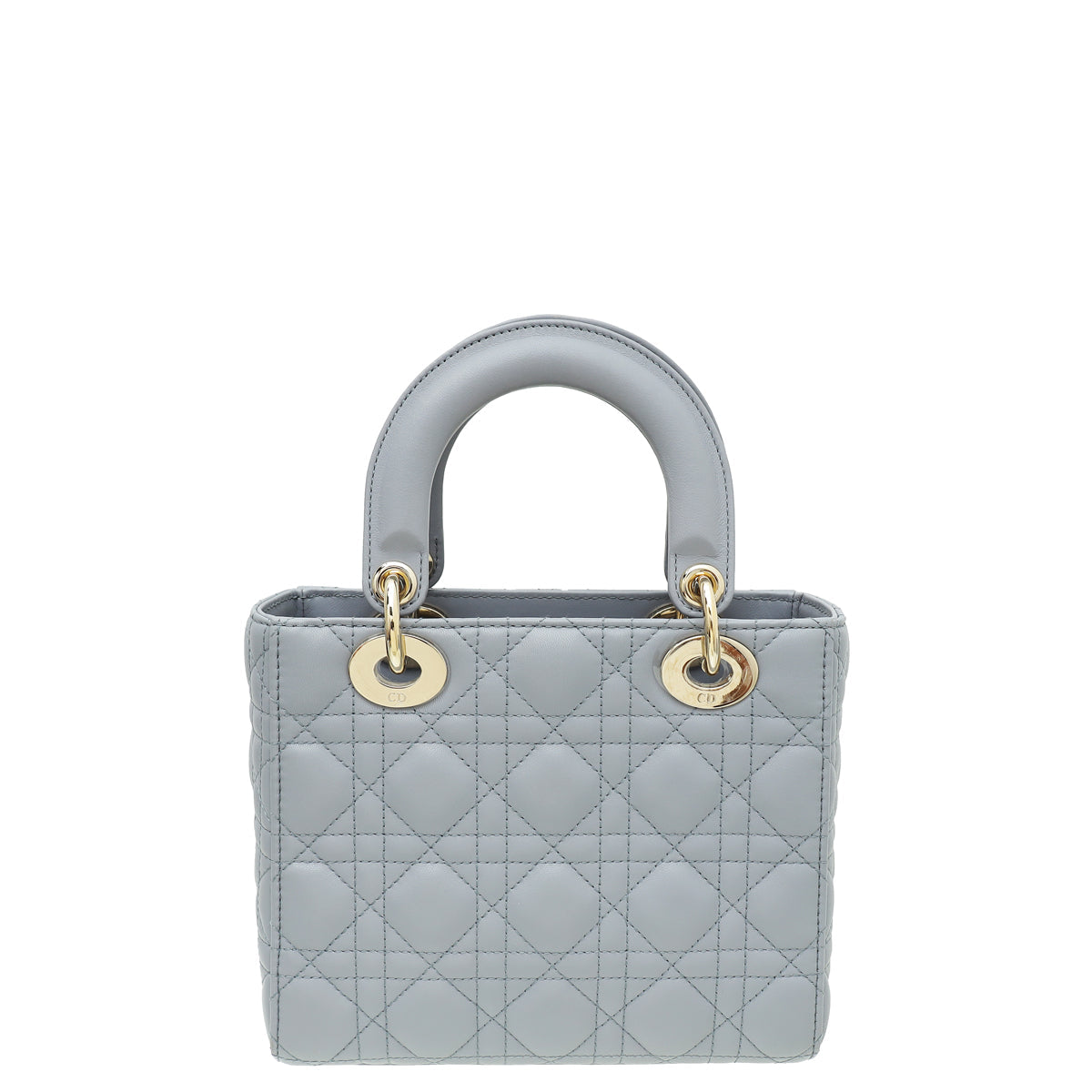 Christian Dior Grey Lady Dior My Abcdior Small Bag