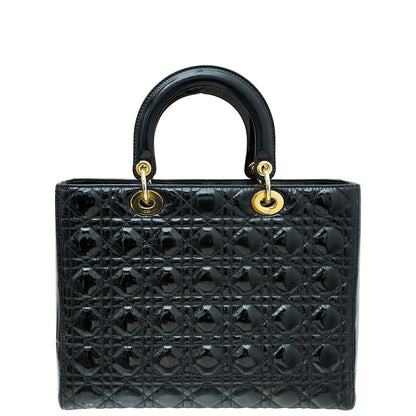Dior Lady Dior Leather Handbag Style 26