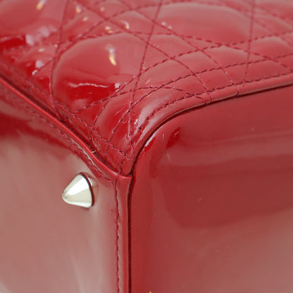Dior Lady Dior Leather Handbag Style 25