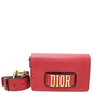 Christian Dior Burgundy Dio R Evolution Flap Bag