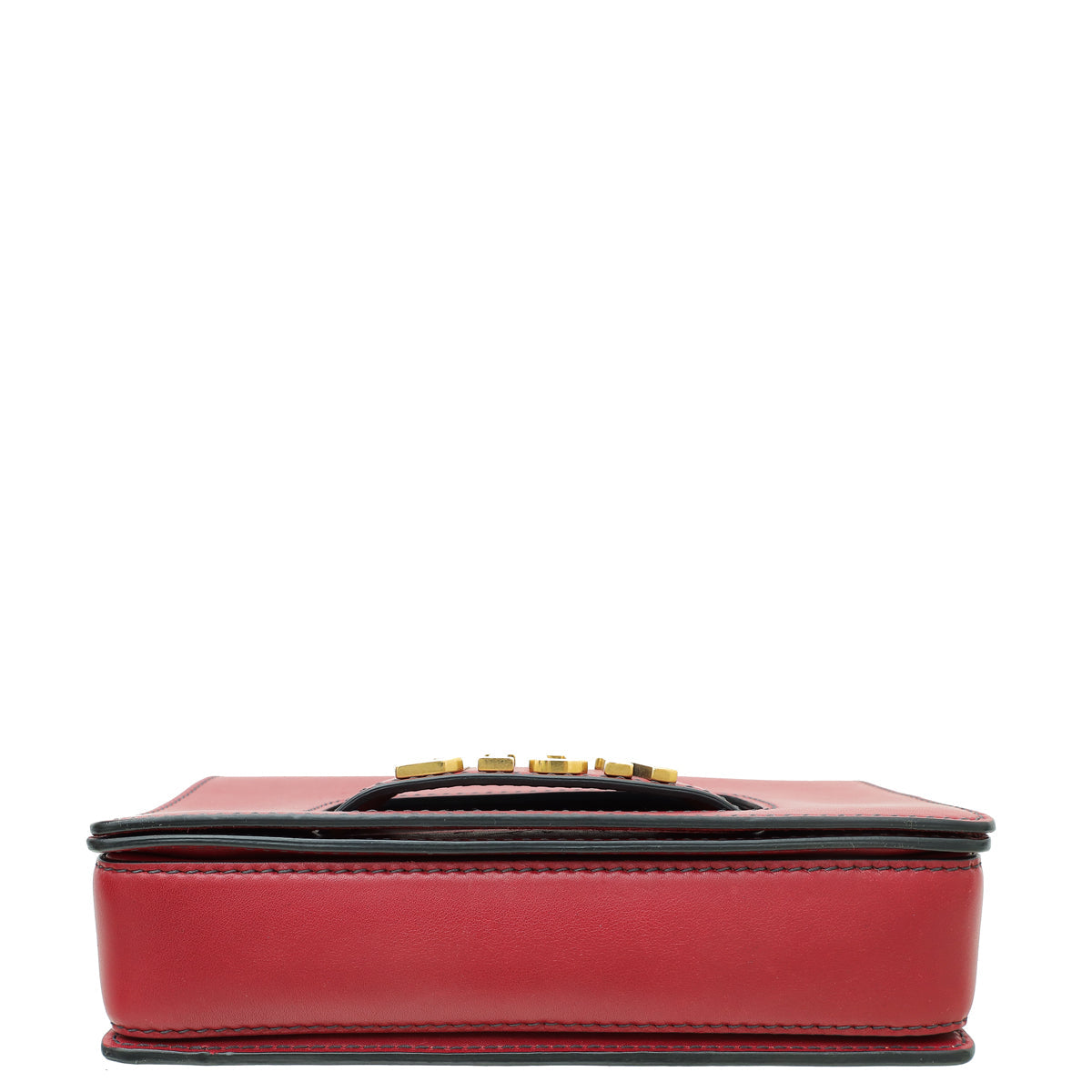 Christian Dior Burgundy Dio R Evolution Flap Bag