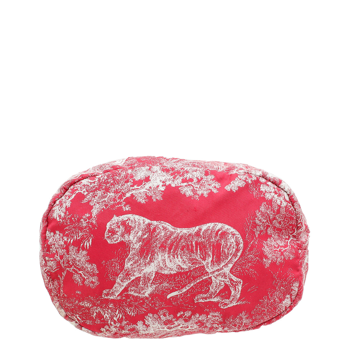 Christian Dior Fuchsia Toile De Jouy Dior Travel Pouch