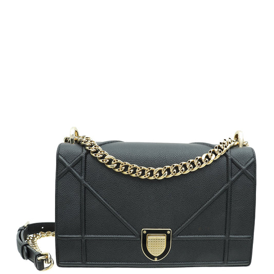 Dior Diorama Black Shoulder Bag