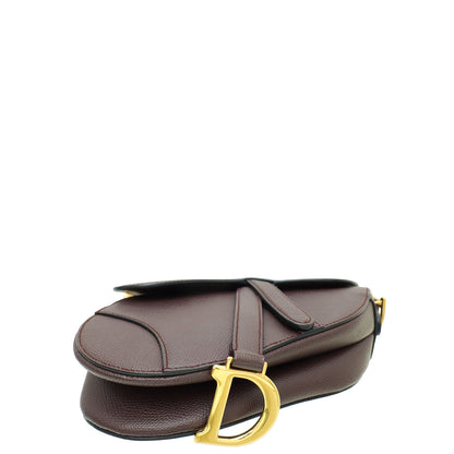 Dior Saddle Burgundy Crossbody