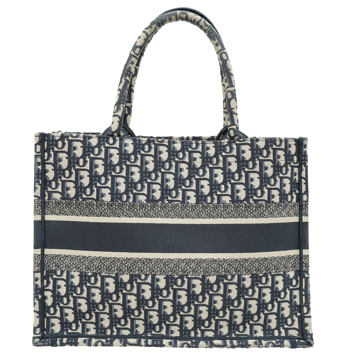 Christian Dior Bicolor Dior Oblique Book Tote Medium Bag