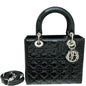 Dior Lady Dior Leather Handbag Style 34