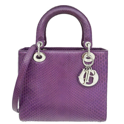 Dior Lady Dior Leather Handbag Style 99