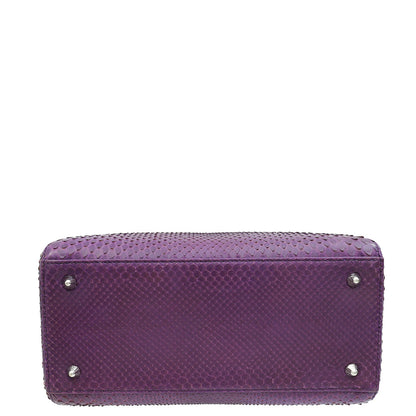 Dior Lady Dior Leather Handbag Style 99