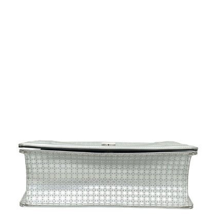 Dior Diorama Cannage Silver Shoulder Bag