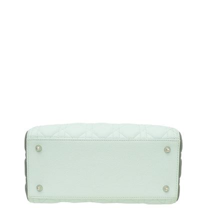 Christian Dior Tricolor Lady Dior Medium Bag
