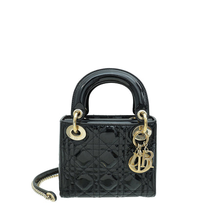 Dior Lady Dior Leather Handbag Style 49