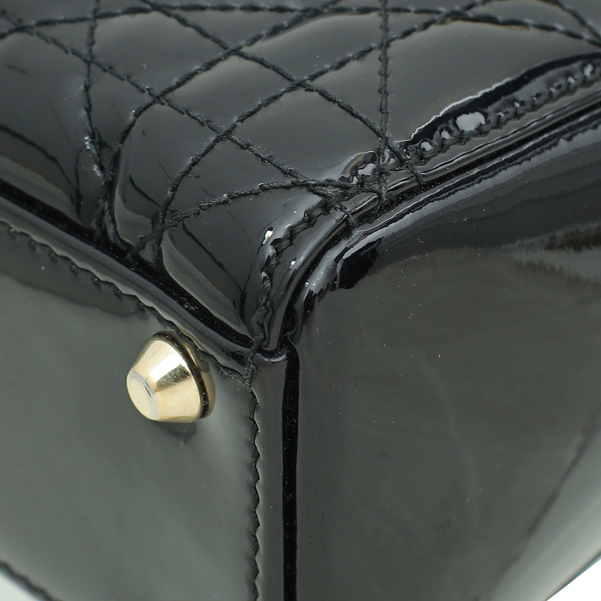 Dior Lady Dior Leather Handbag Style 49