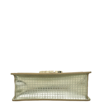 Christian Dior Champaign Microcannage 30 Montaigne Shoulder Bag