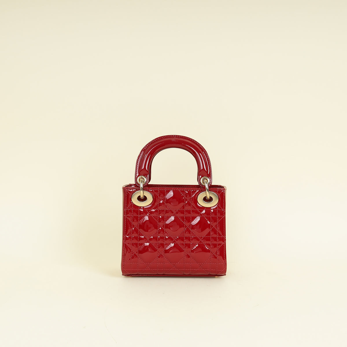 Dior Lady Dior Leather Handbag Style 105