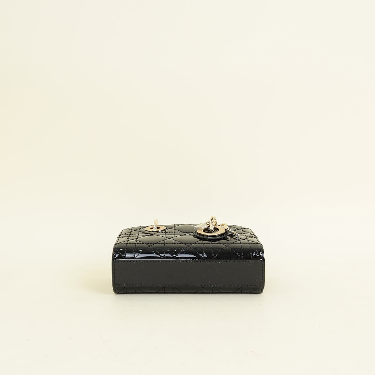 Christian Dior Black Micro Lady D-Joy Bag