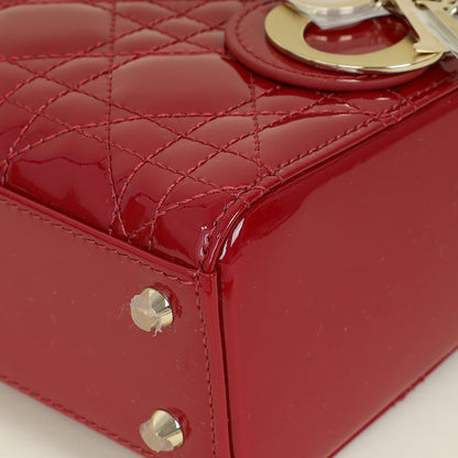 Dior Lady Dior Leather Handbag Style 113