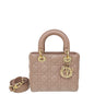 Christian Dior Blush Lady Dior My Abcdior Small Bag