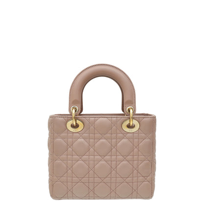 Christian Dior Blush Lady Dior My Abcdior Small Bag