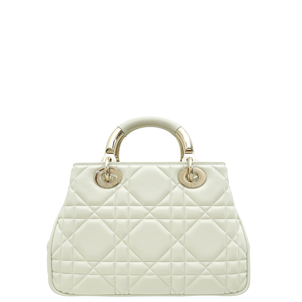 Christian Dior White The Lady 95 22 Bag