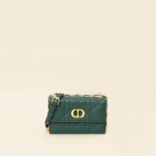 Christian Dior Dark Green Miss Caro Mini Bag