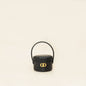 Christian Dior Black Top Handle Clutch