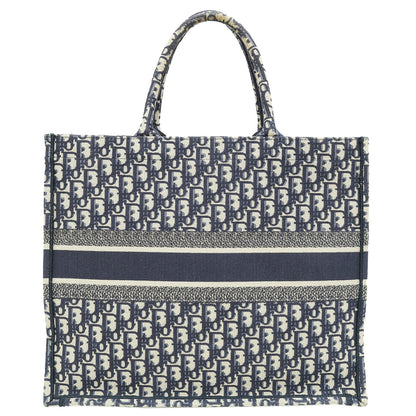 Dior Book Tote Oblique Blue Tote Bag Style 9
