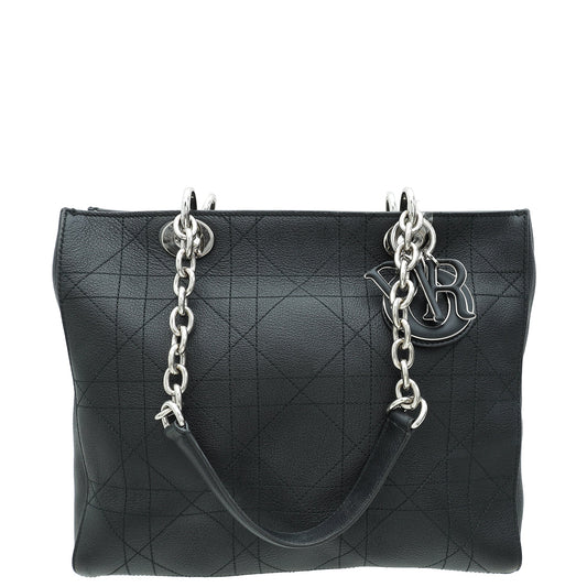 Christian Dior Black Ultradior Tote Medium Bag