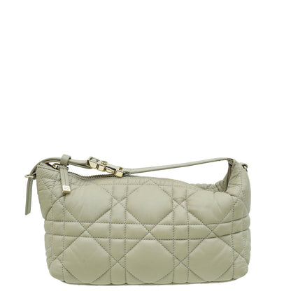 Christian Dior Sand Macrocannage Diortravel Nomad Medium Pouch