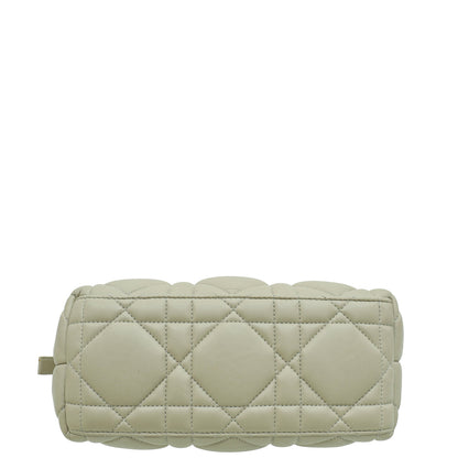 Christian Dior Sand Macrocannage Diortravel Nomad Medium Pouch