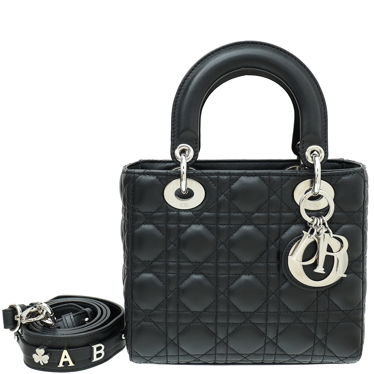 Dior Lady Dior Leather Handbag Style 42
