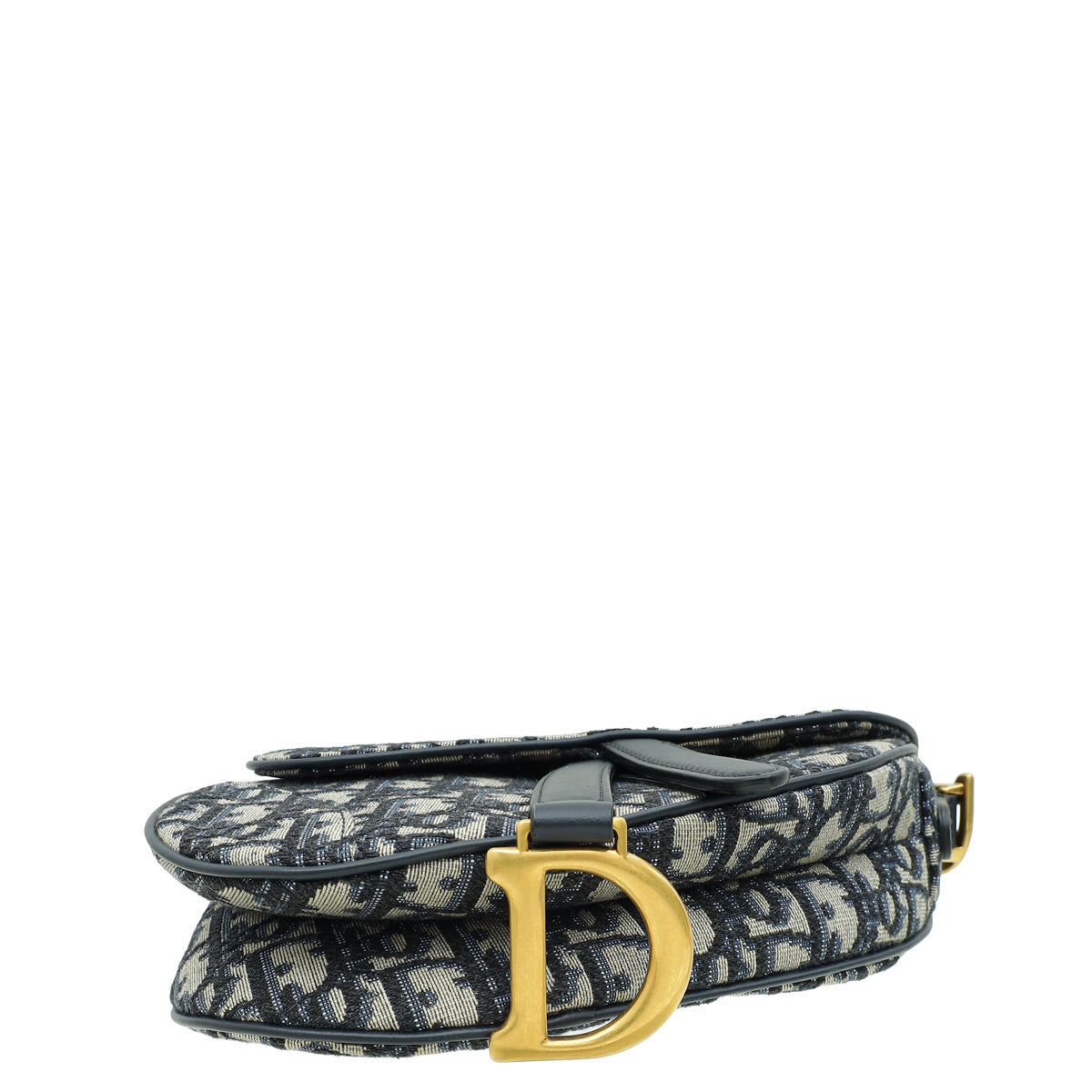 Dior Saddle Oblique Blue Crossbody Style 6