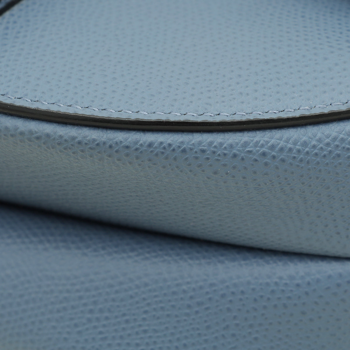 Christian Dior Blue Saddle Medium Bag