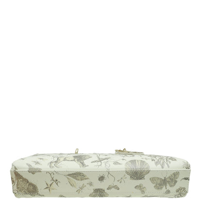 Christian Dior Latte Cabinet De Curiosités Print Lady D-Joy Medium Bag