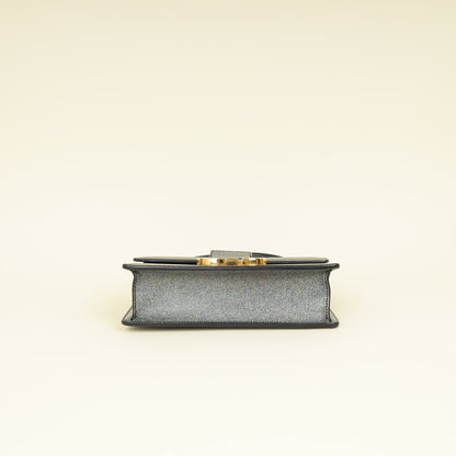 Christian Dior Grey Multicolor 30 Montaigne Flap Bag