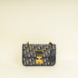 Christian Dior Navy Blue Dioraddict Flap Bag
