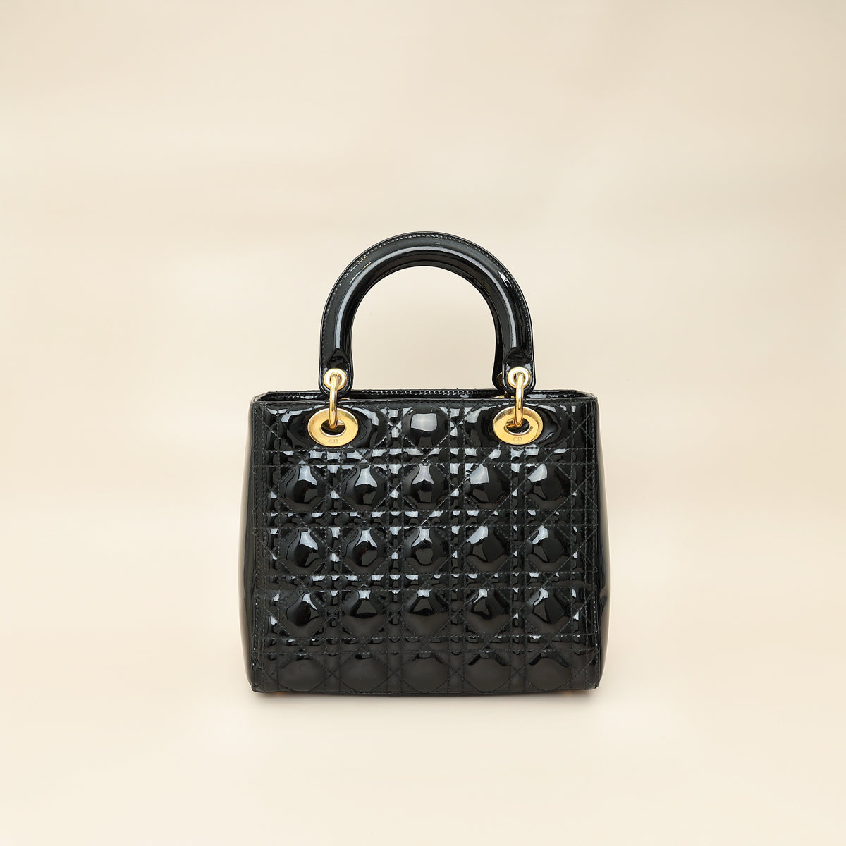 Dior Lady Dior Leather Handbag Style 74