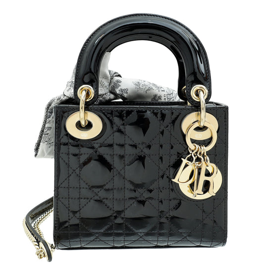 Dior Lady Dior Leather Handbag Style 68