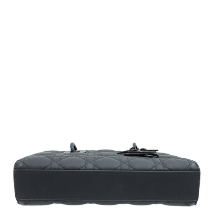 Christian Dior Black Ultramatte D-Joy Small Bag