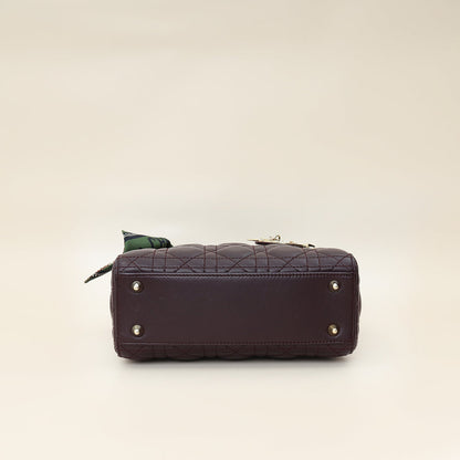 Dior Lady Dior Leather Handbag Style 73