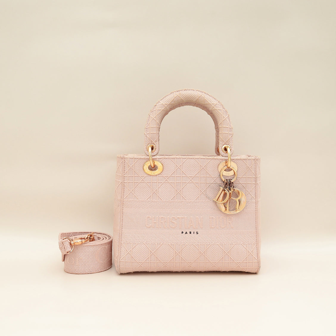 Dior D-Lite Cannage Tote Bag Cannage