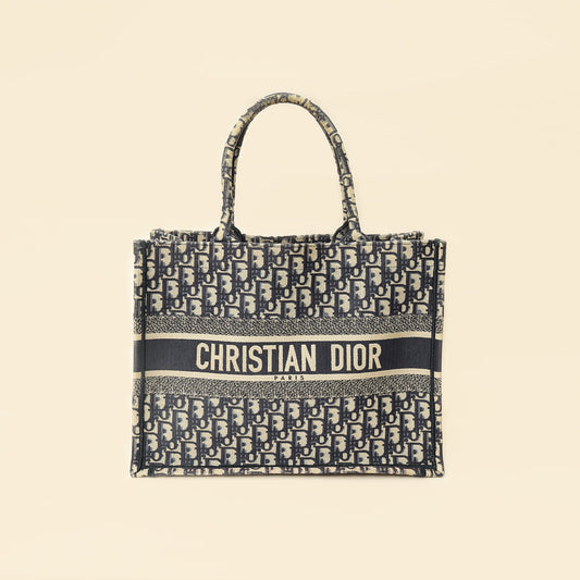 Dior Book Tote Oblique Blue Tote Bag Style 11