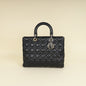 Dior Lady Dior Leather Handbag Style 83