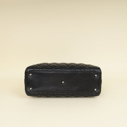 Dior Lady Dior Leather Handbag Style 83