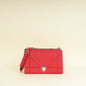 Christian Dior Red Diorama Medium Flap Bag