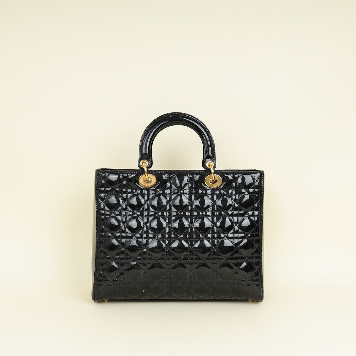 Dior Lady Dior Leather Handbag Style 104