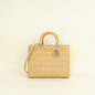 Dior Lady Dior Leather Handbag Style 110