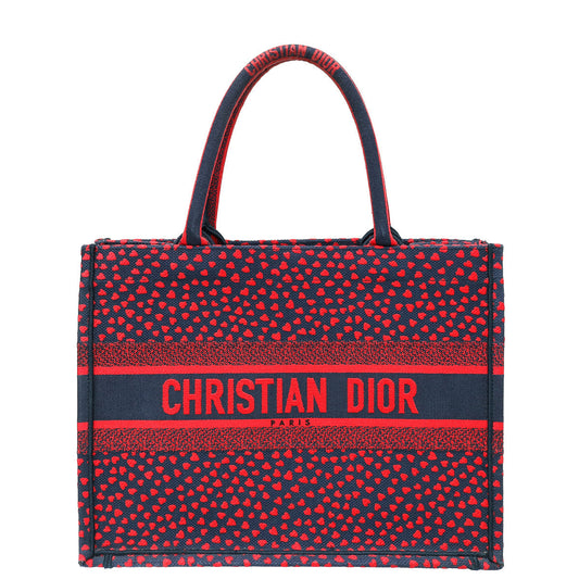 Christian Dior Bicolor I Love Paris Book Tote Medium Bag