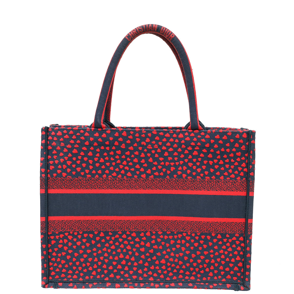 Christian Dior Bicolor I Love Paris Book Tote Medium Bag