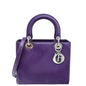 Christian Dior Violet Python Lady Dior Bag